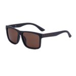 Polarized glasses 8501 Men Square Polarized Driving Sunglasses with PC Temples