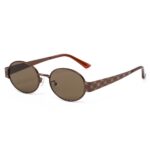 Sunglasses Minimalist Oval Sunglasses #3834