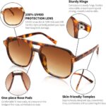 Sunglasses Retro Square Aviator Sunglasses #97113