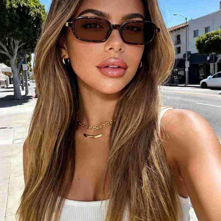 Sunglasses Retro Rectangular Sunglasses #1069