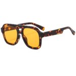 Sunglasses Double-Bridge Aviator Glasses (Large Frame) #3573