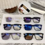 Optical Frames 95020 New Arrival: European & American Style Square-Frame Photochromic Optical Glasses — Women's Artistic, Outdoor, and Street-Style Sunglasses
