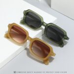 Sunglasses Retro Small Square-Frame Sunglasses — UV Protection #6234