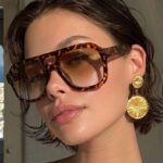 Sunglasses Double-Bridge Aviator Glasses (Large Frame) #3573