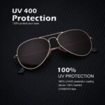 Sunglasses Classic Aviator Sunglasses – Polarized Lenses, UV Protection #3025