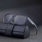 Polarized glasses 8494 Men Vintage Square Polarized Driving Sunglasses