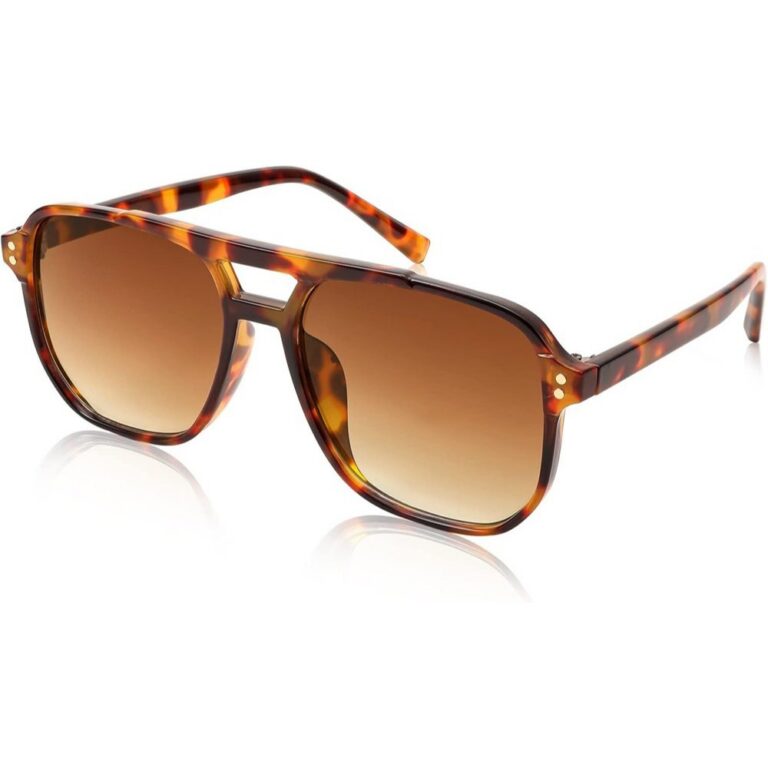Sunglasses Retro Square Aviator Sunglasses #97113