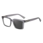 Optical Frames 95020 New Arrival: European & American Style Square-Frame Photochromic Optical Glasses — Women's Artistic, Outdoor, and Street-Style Sunglasses