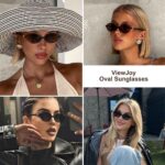 Sunglasses Retro Oval Sunglasses #8455