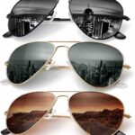 Sunglasses Classic Aviator Sunglasses – Polarized Lenses, UV Protection #3025