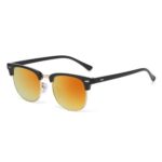 Sunglasses True-Color Mirrored Retro Polarized UV-Protection Sunglasses #3016
