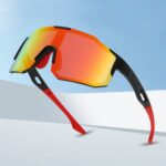 Cycling glasses Outdoor Cycling Sunglasses: One-Piece Windproof Shades #3250